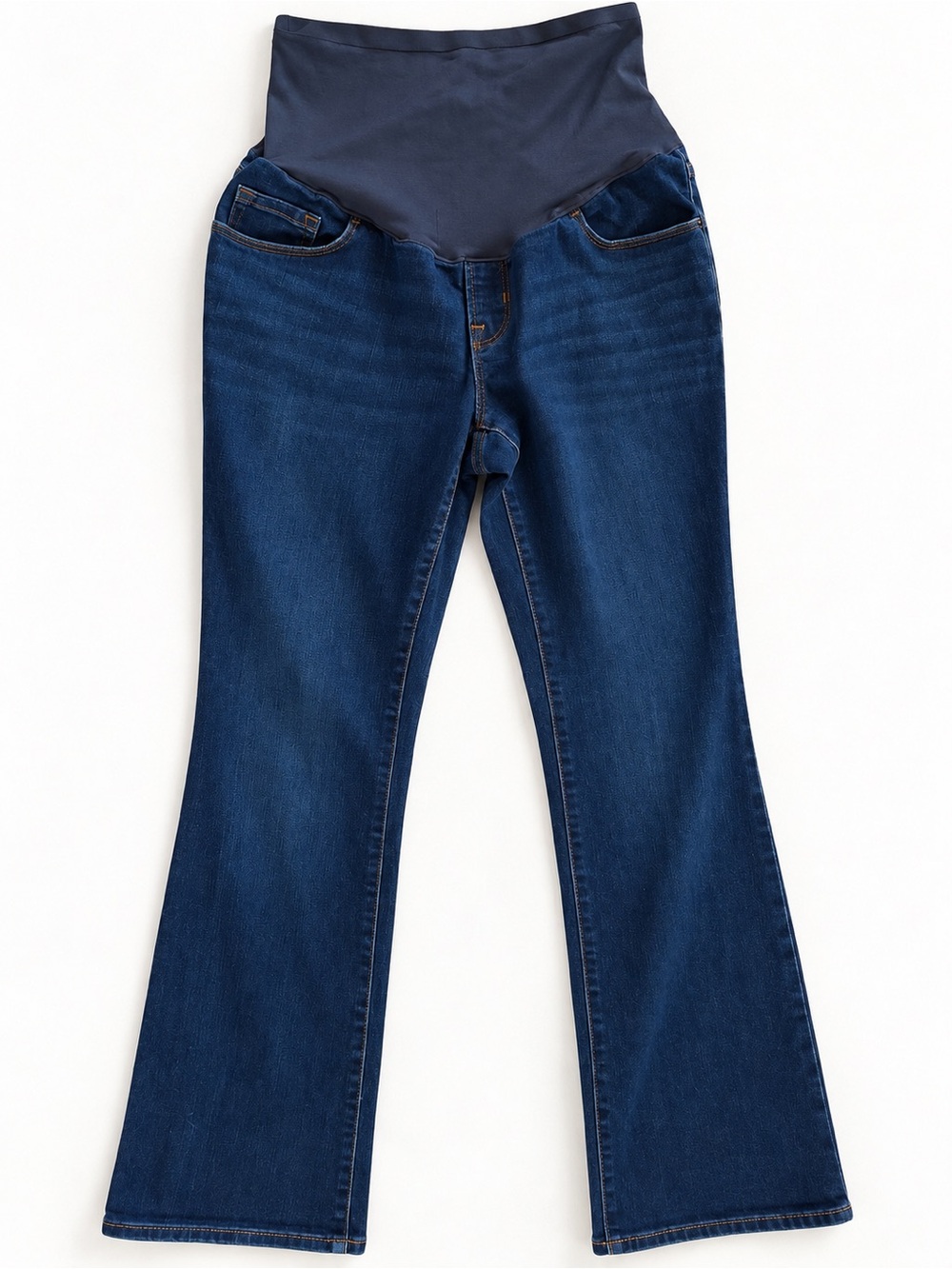 Old Navy Maternity Dark Wash Full Panel Bootcut Jeans size 8